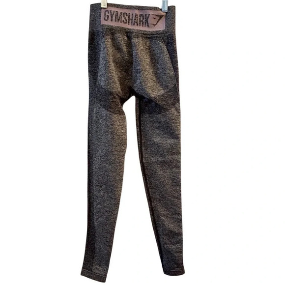 Gymshark Women's XS Gray High-Rise Leggings for Yoga Booty Enhancing Design - Picture 5 of 8